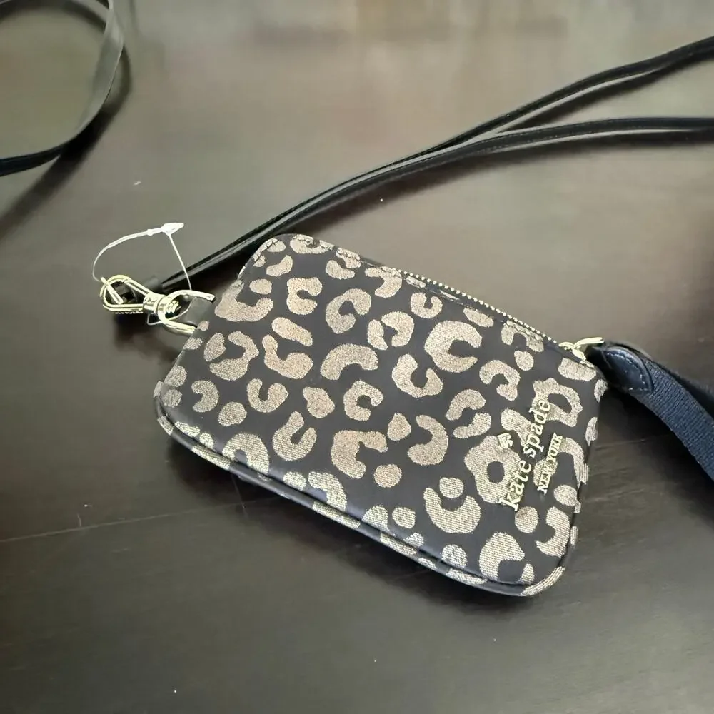 Bundle‼️Kate Spade Chelsea Card Case Lanyard K8260 & K9283 Black